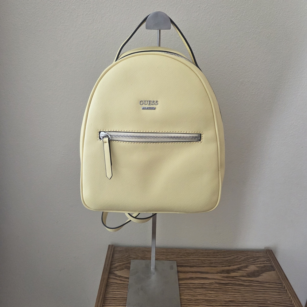 GUESS Yellow Women's Backpack - Picture 2 of 3